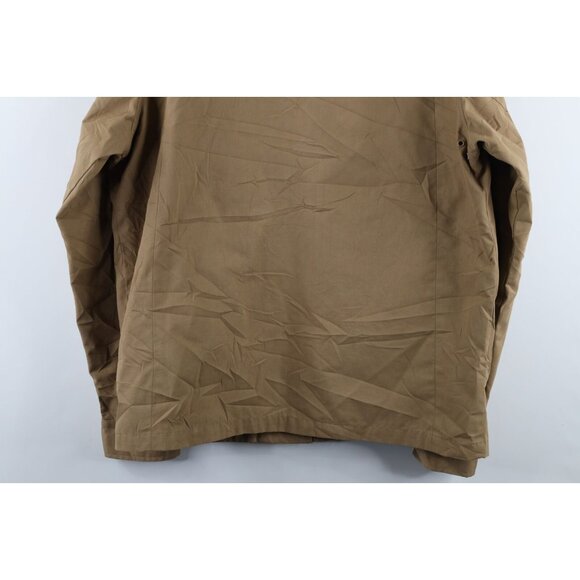 Vintage Volcom Stone Mens Size Large Faded Surf Skateboard Bomber Jacket Brown - Picture 15 of 15